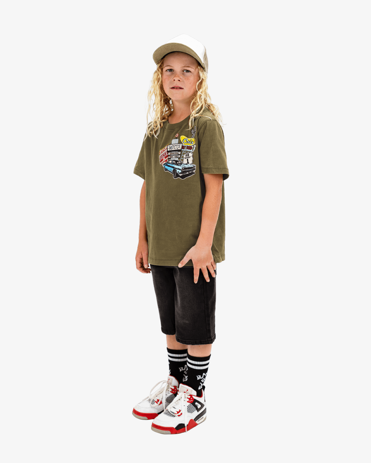 Band of Boys Tees Washed Khaki Road Trip Tee