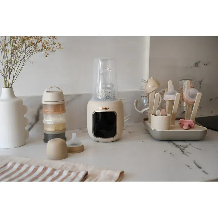Beaba Accessory Feeding 5 in 1 Multi Milk Bottle Warmer - Clay
