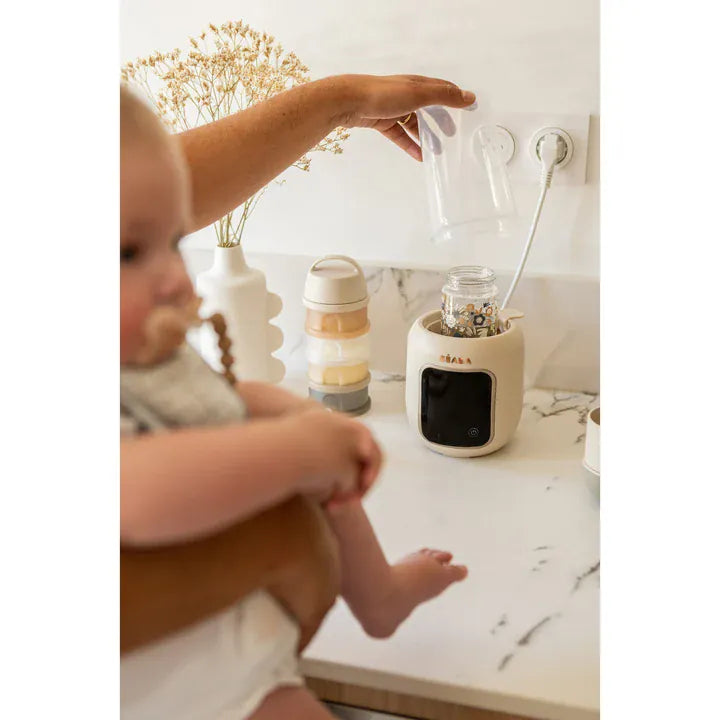 Beaba Accessory Feeding 5 in 1 Multi Milk Bottle Warmer - Clay