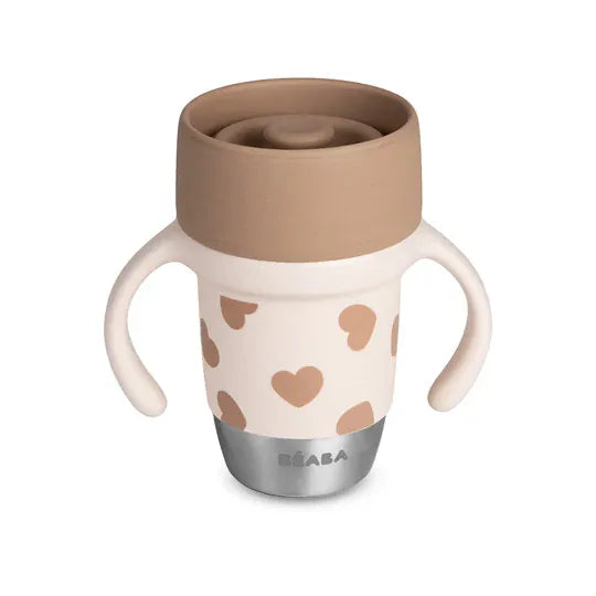 Beaba Accessory Feeding Big Love Click & Drink Stainless Steel Learning Cup 240ml