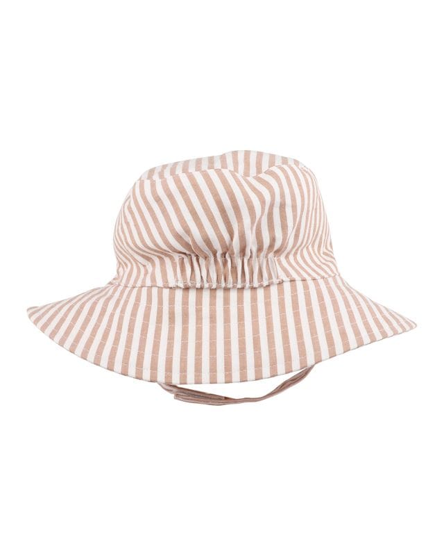 Bebe by Minihaha Accessories Hats Brady Stripe Sunhat