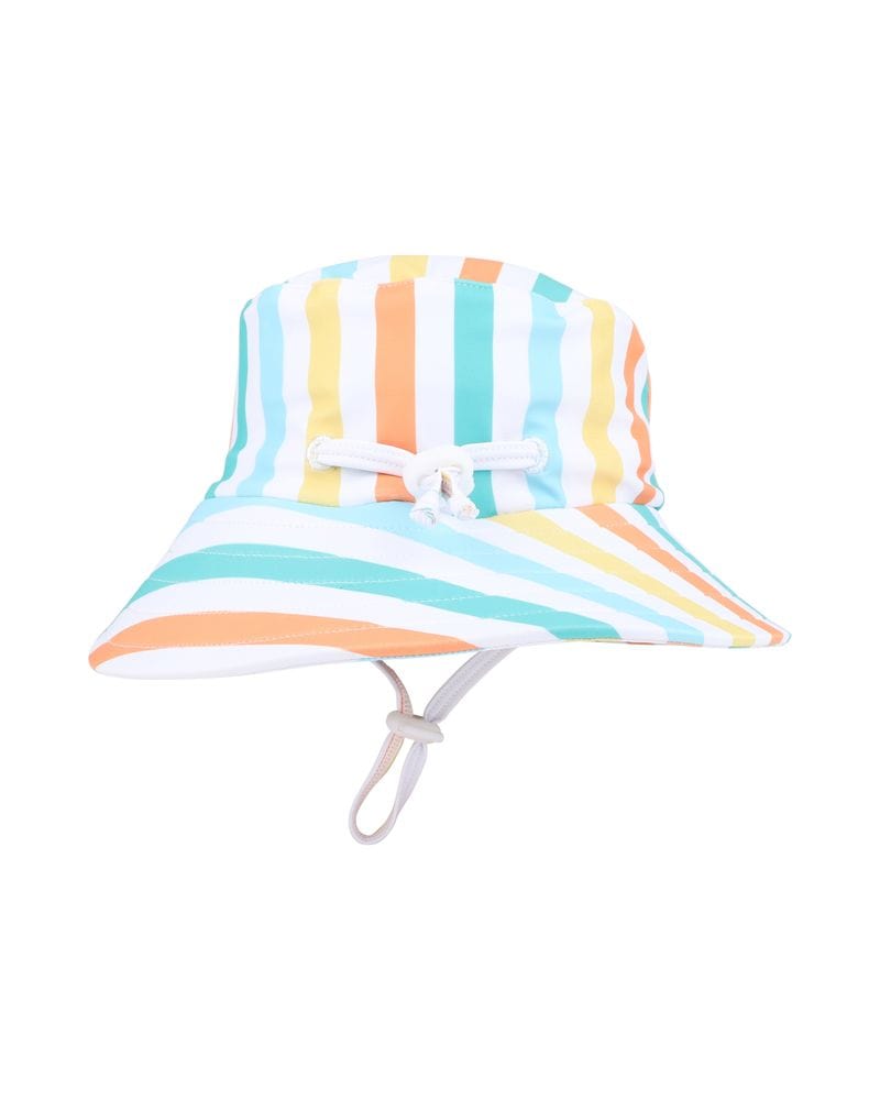 Bebe by Minihaha Accessories Hats Luca Stripe Quick Release Swim Hat