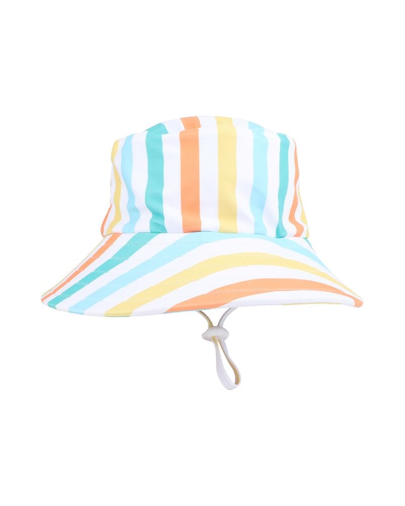 Bebe by Minihaha Accessories Hats Luca Stripe Quick Release Swim Hat