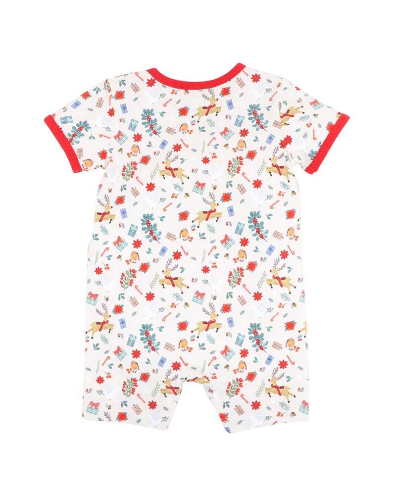 Bebe by Minihaha Boys All In Ones Festive S/S Romper