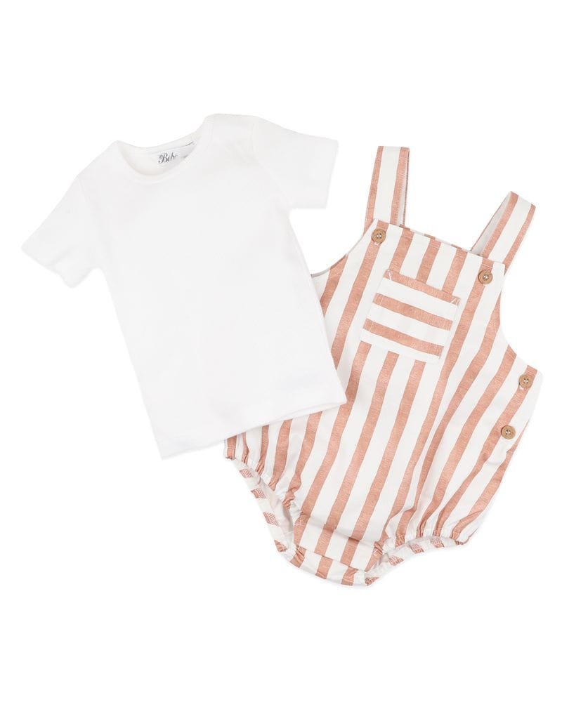Bebe by Minihaha Boys All In Ones Max 2 Piece Set Bodysuit