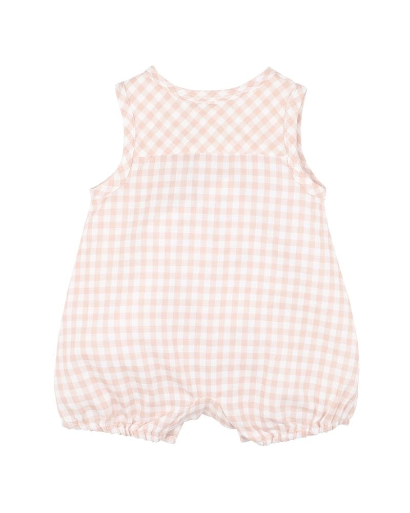 Bebe by Minihaha Boys All In Ones Morgan Gingham Unisex Romper