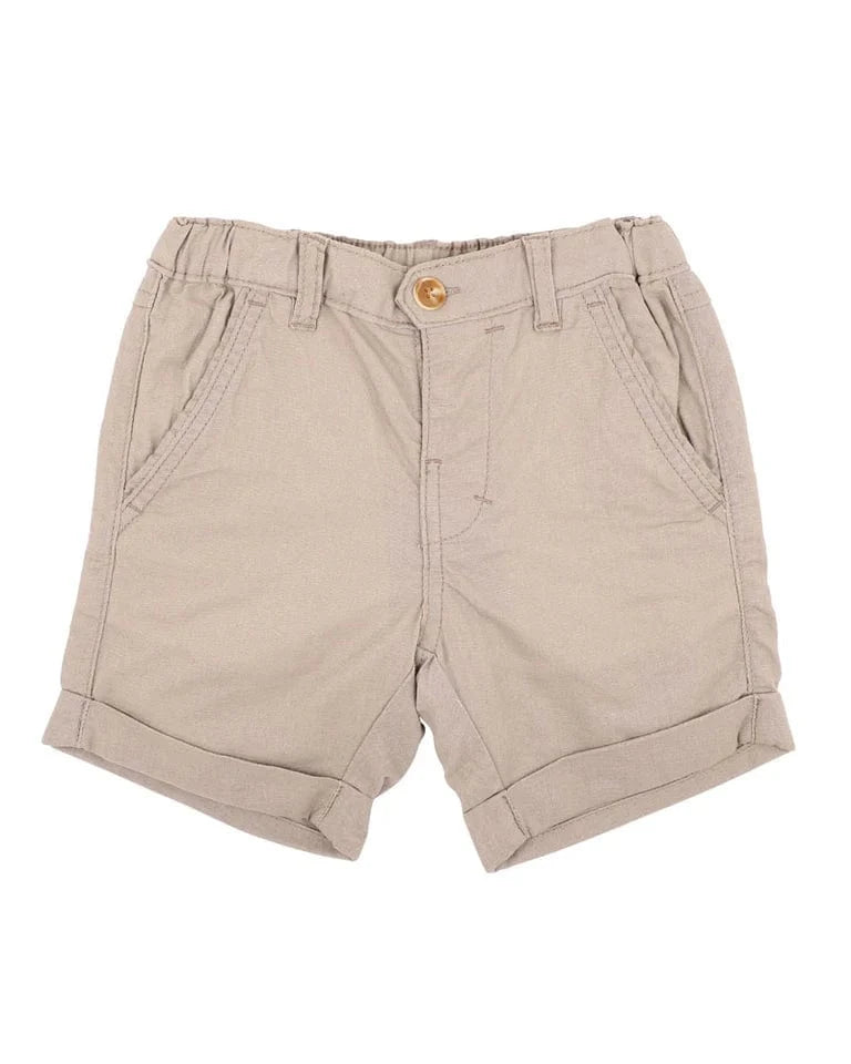 Bebe by Minihaha Boys Bottoms Roman Stone Pocket Short