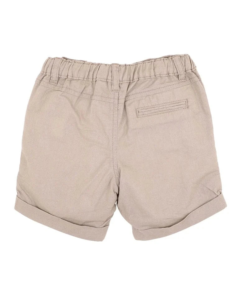 Bebe by Minihaha Boys Bottoms Roman Stone Pocket Short