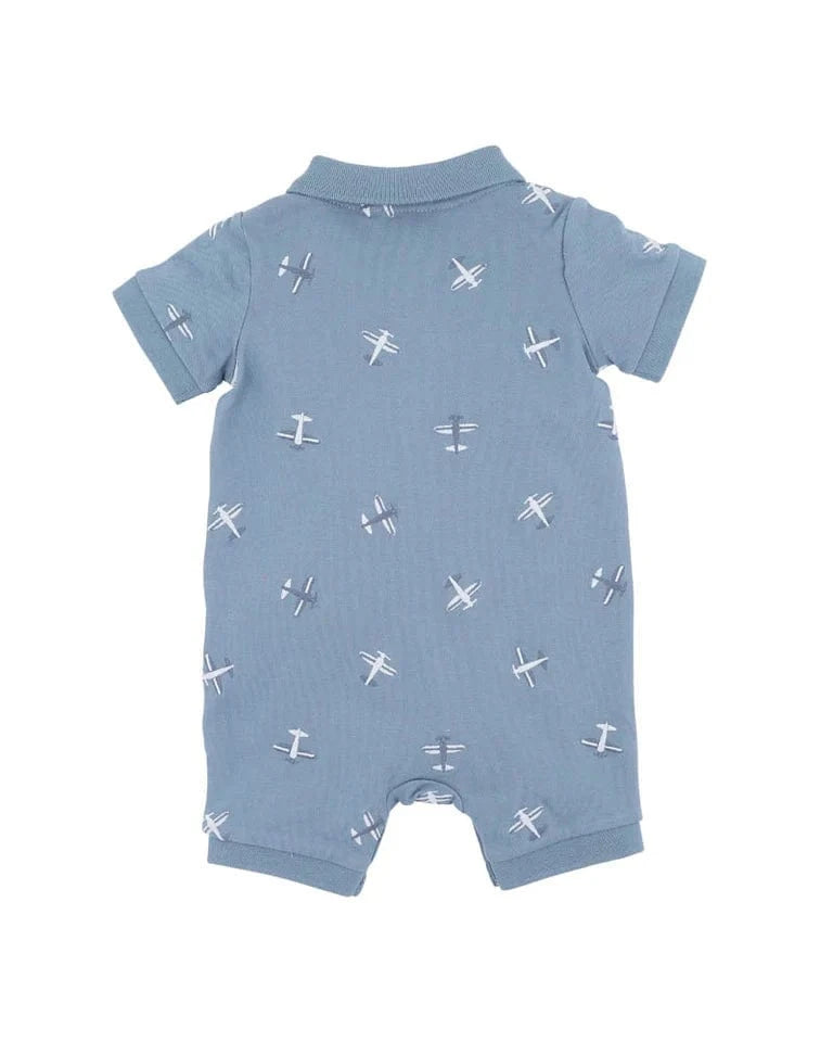 Bebe by Minihaha Boys Tops Harlan S/S Polo Romper