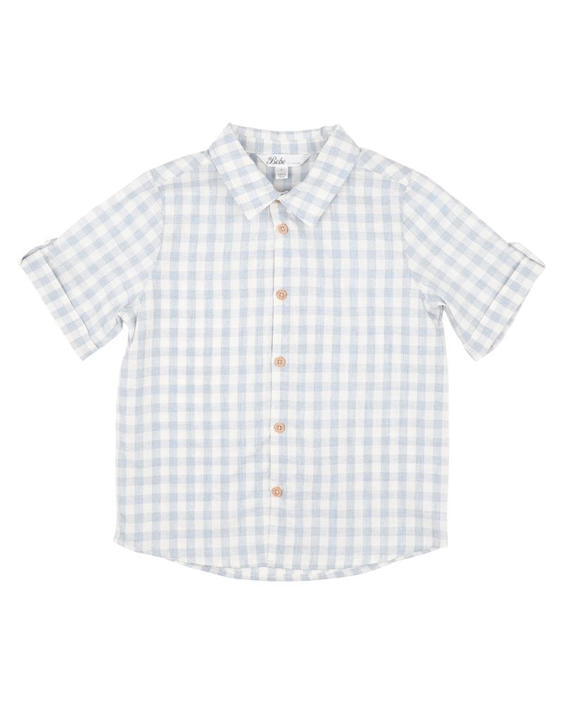 Bebe by Minihaha Boys Tops Harry Check Shirt