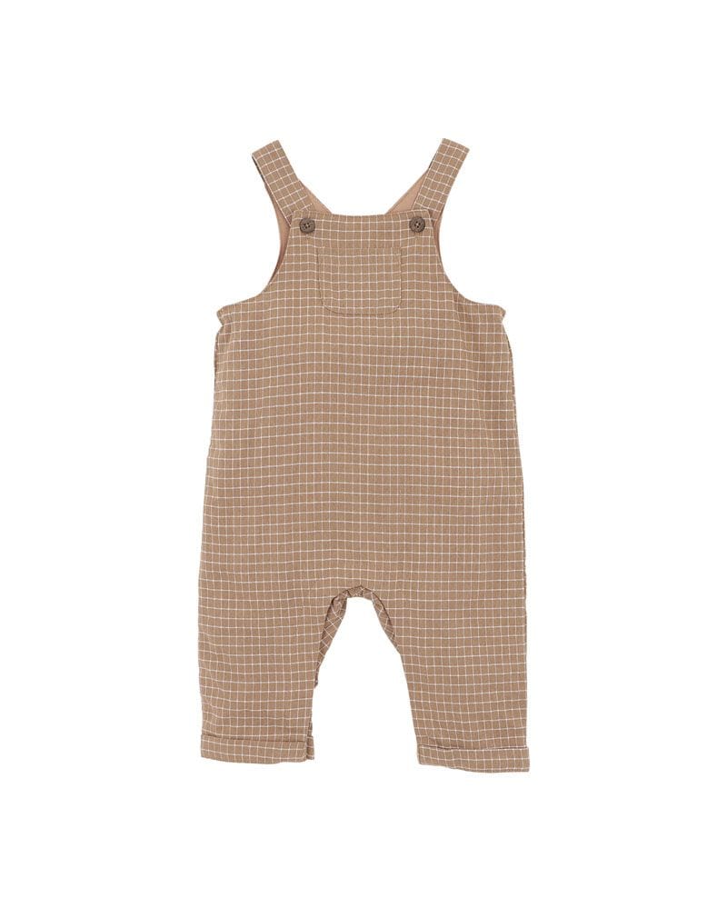 Bebe by Minihaha Boys Tops Oliver Check Overalls