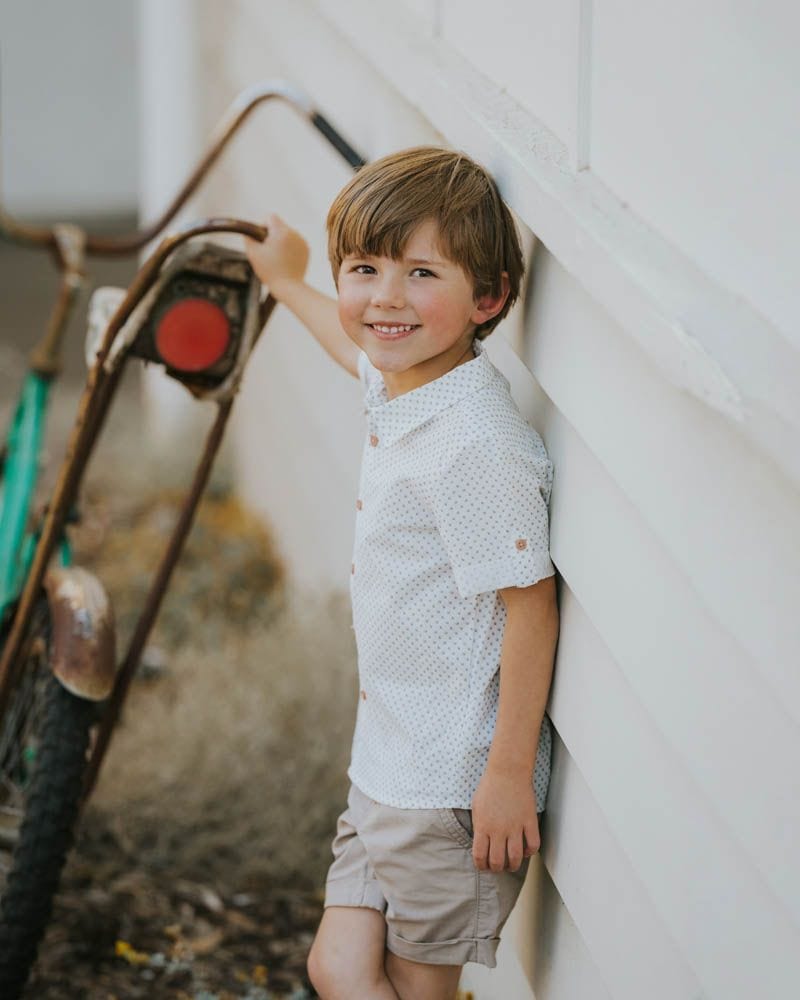 Bebe by Minihaha Boys Tops Roman Geo Shirt