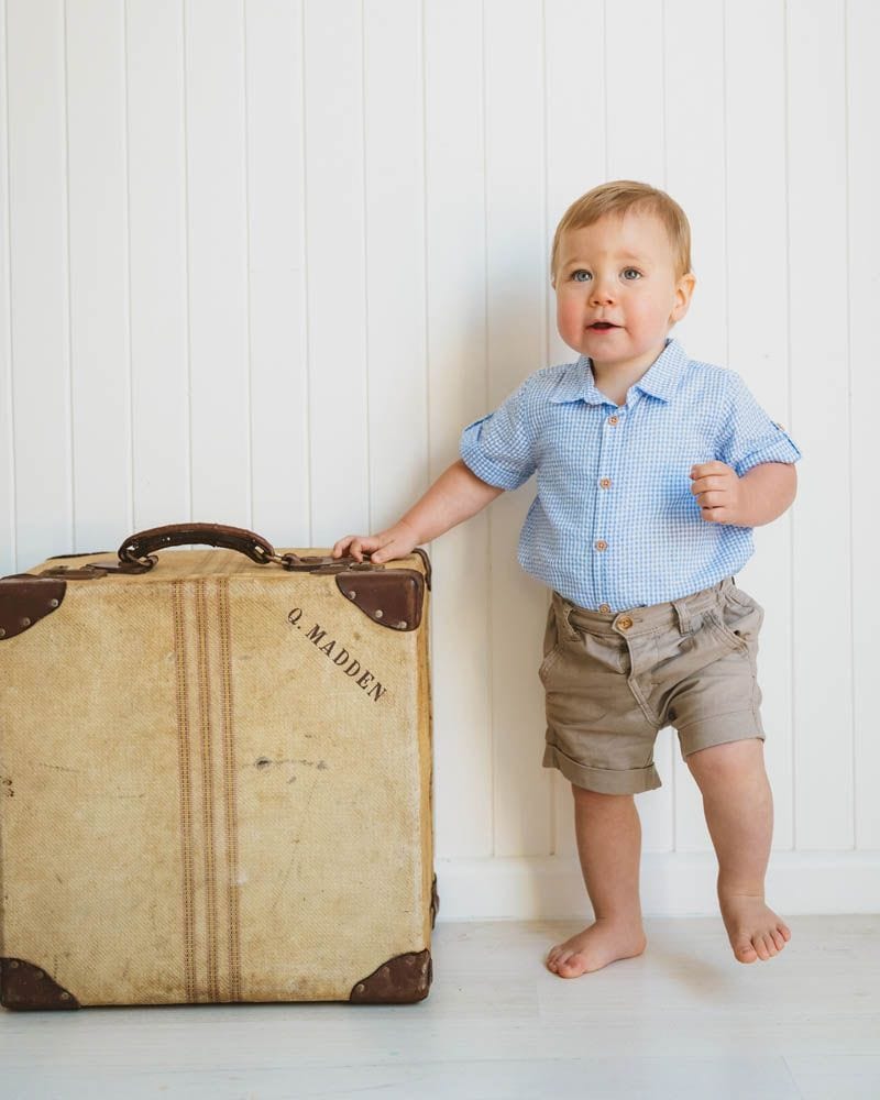 Bebe by Minihaha Boys Tops Roman Shirt Bodysuit