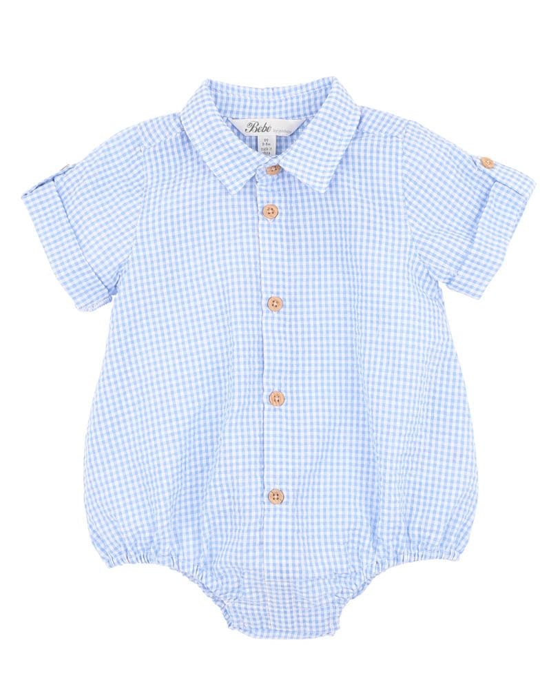 Bebe by Minihaha Boys Tops Roman Shirt Bodysuit
