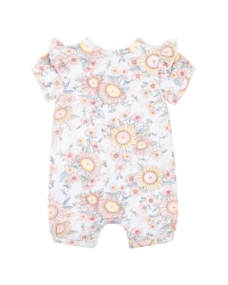 Bebe by Minihaha Girls All In One Abby Zip Romper