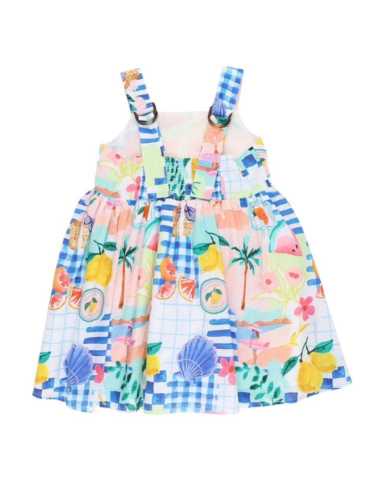 Bebe by Minihaha Girls All In One CAMILLE PRINT SUNDRESS