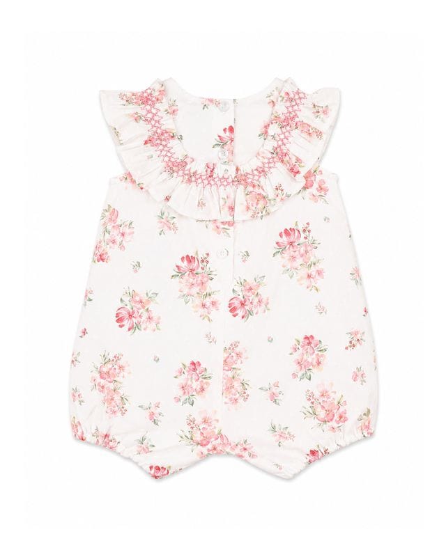 Bebe by Minihaha Girls All In One Chelsea Frill Yoke Romper