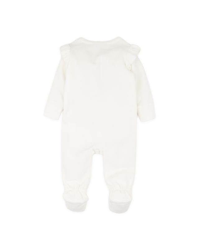 Bebe by Minihaha Girls All In One Emmy Velour Zip Onesie