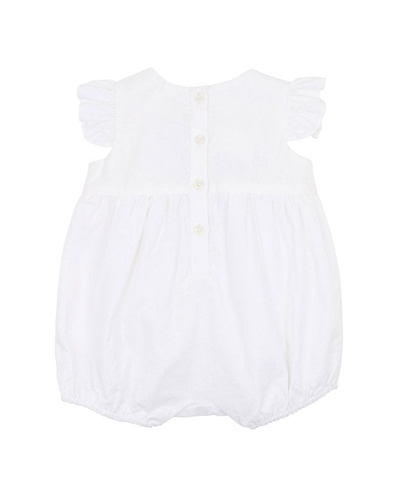 Bebe by Minihaha Girls All In One Florence Hand Embroidered Romper