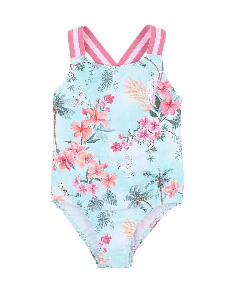 Bebe by Minihaha Girls All In One Milana Swimsuit