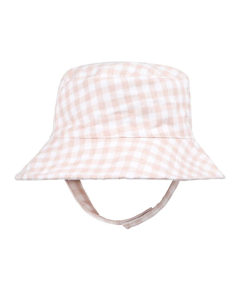 Bebe by Minihaha Girls All In One Morgan Gingham Sunhat