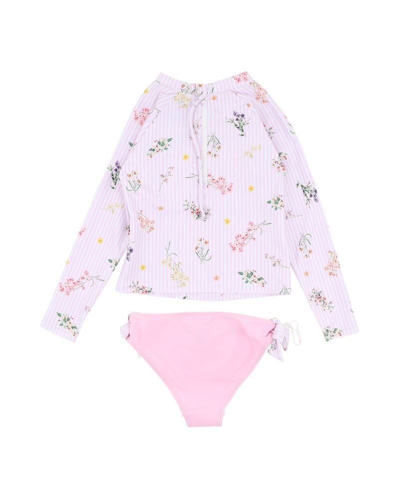 Bebe by Minihaha Girls All In One Myra L/S Rash Set
