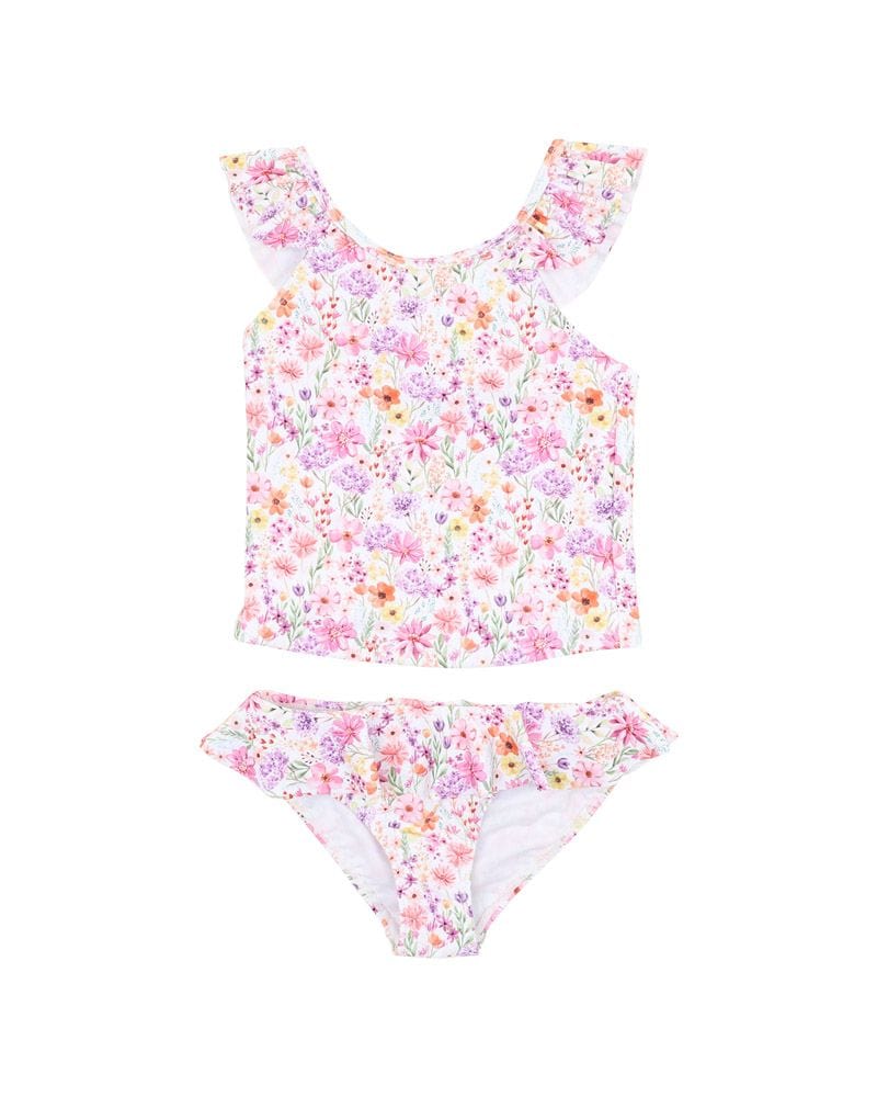 Bebe by Minihaha Girls All In One Nadia Print Tankini