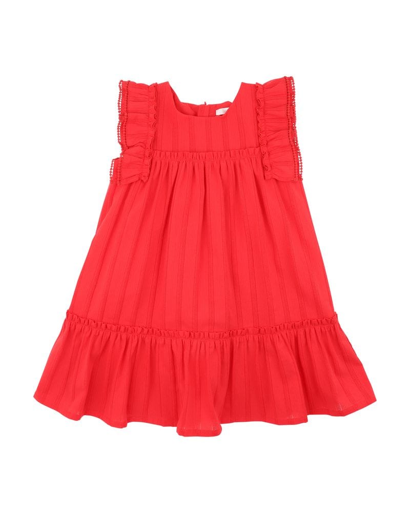 Bebe by Minihaha Girls Dress 3Y Festive Broidery Dress