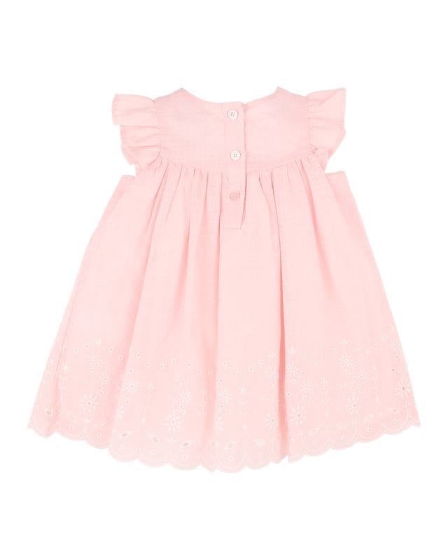 Bebe by Minihaha Girls Dress Chelsea Broderie Hem Dress