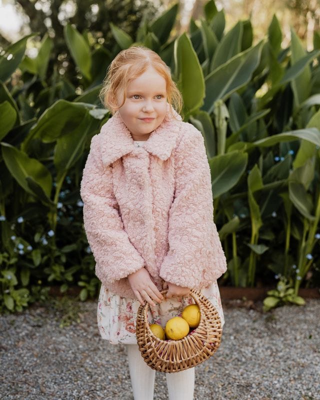 Emmy Sherpa Jacket - Parnell Baby Boutique