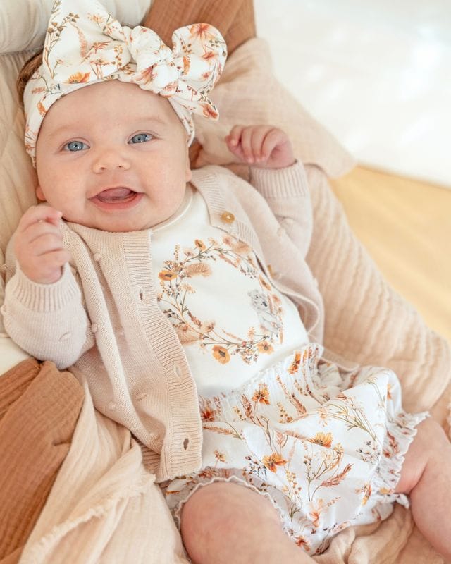 Bebe by Minihaha Girls Jumper Taylor Organic Cardigan