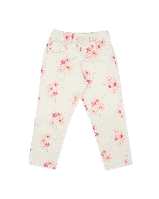 Bebe by Minihaha Girls Pant 3Y Emmy Petal Pull On Jeans