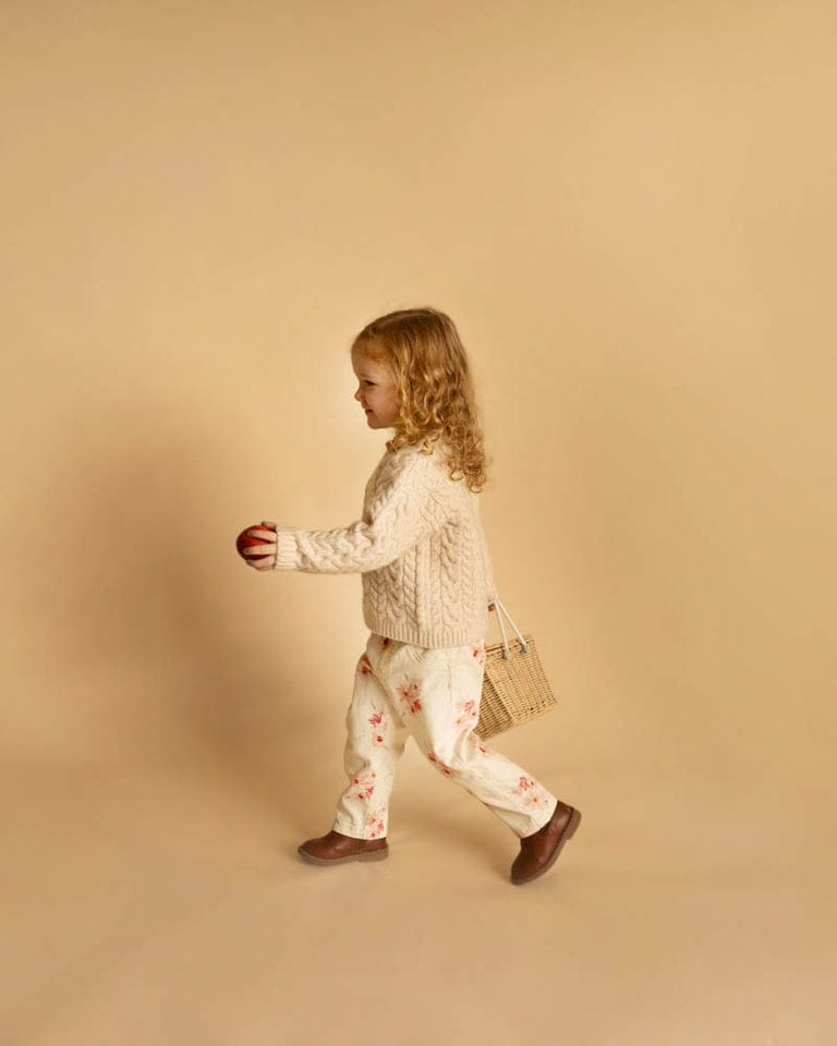 Bebe by Minihaha Girls Pant Emmy Petal Pull On Jeans