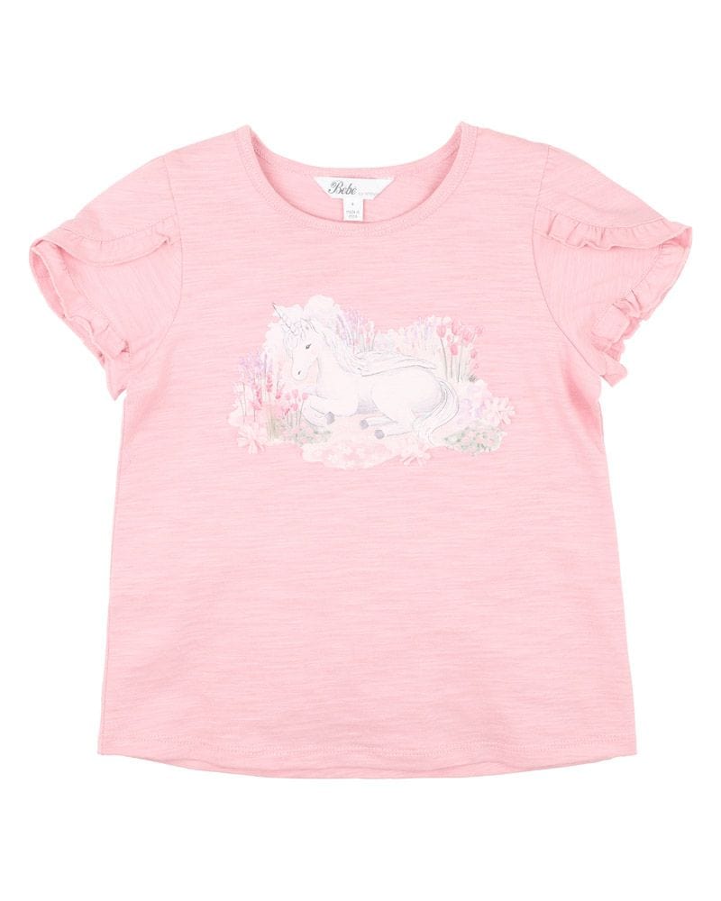 Bebe by Minihaha Girls Tee Florence Unicorn Tee