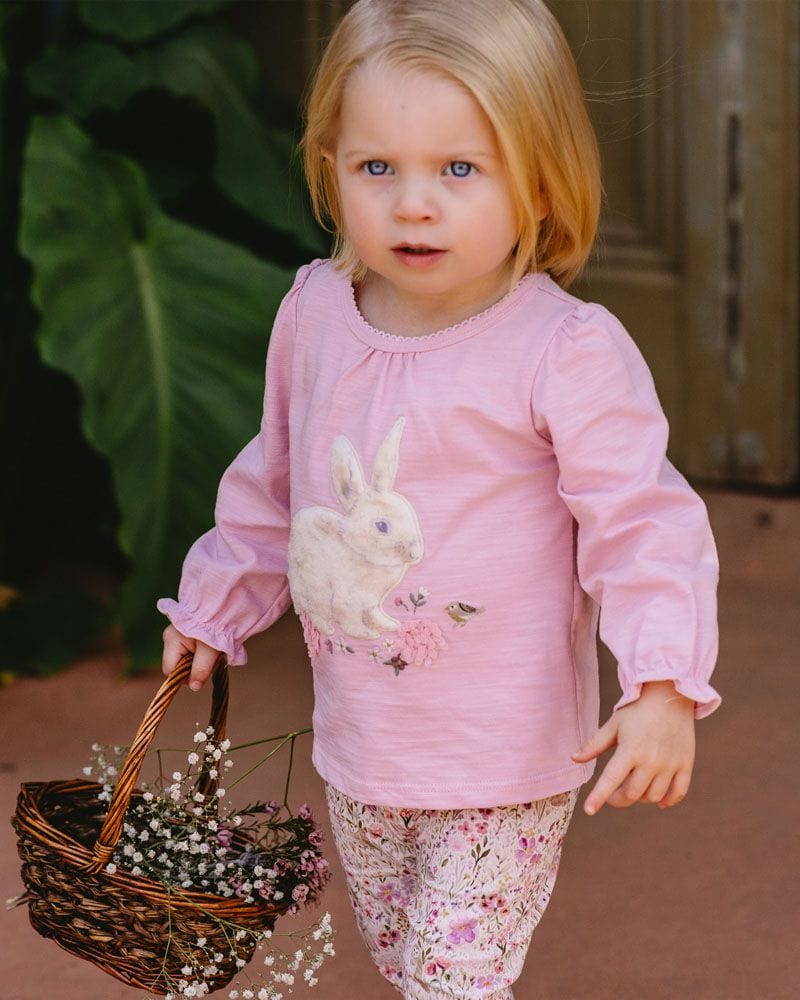 Bebe by Minihaha Girls Tee Flossy Bunny Tee