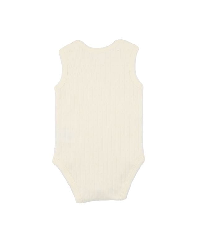 Bebe by Minihaha Unisex Onesie Milk Organic Pointelle Bodysuit
