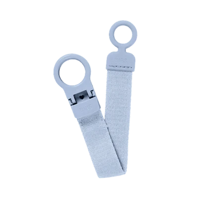 Bibs Baby Accessory Dusty Blue BIBS Pacifier Clip Loop
