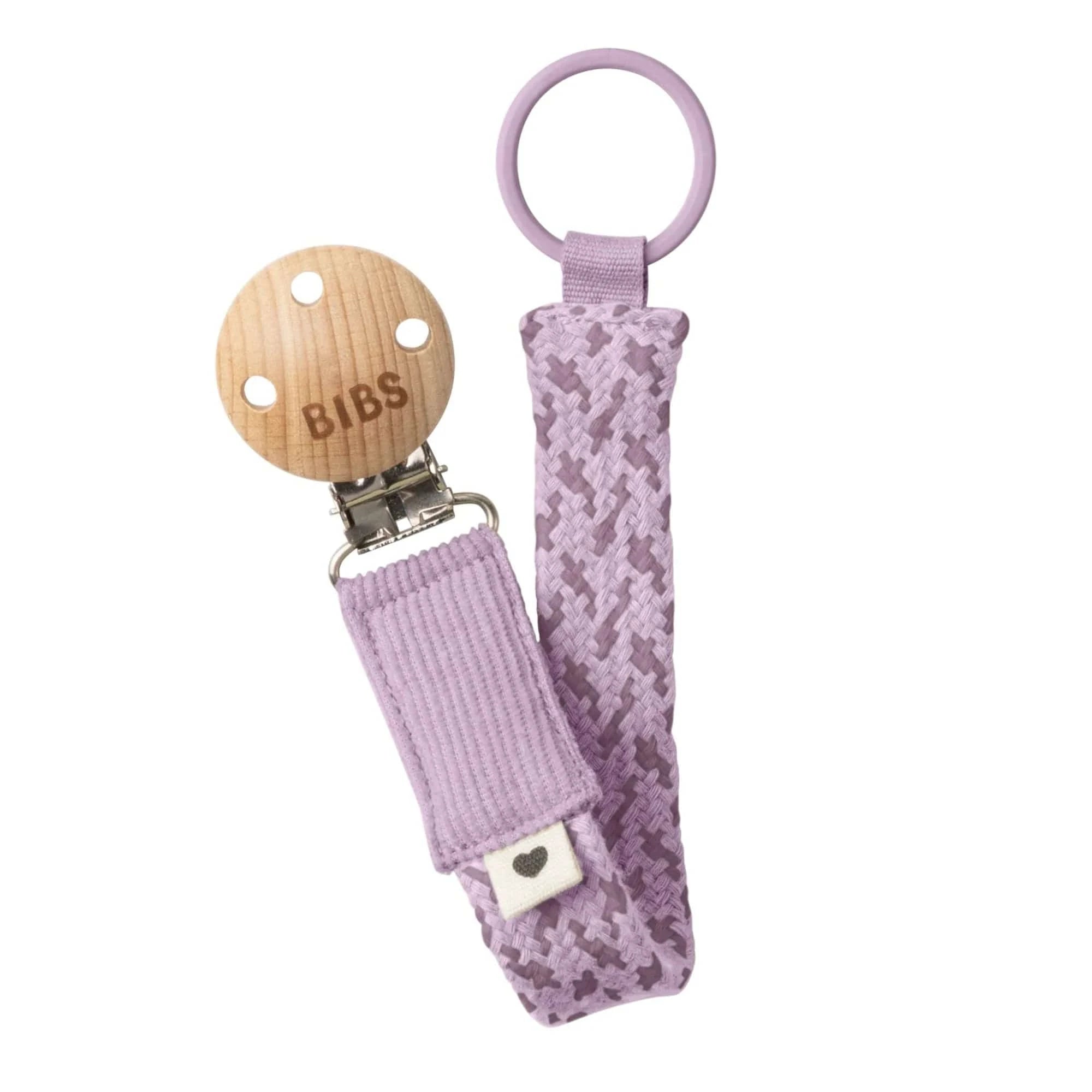 Bibs Baby Accessory Violet Sky/Mauve BIBS Pacifier Clip