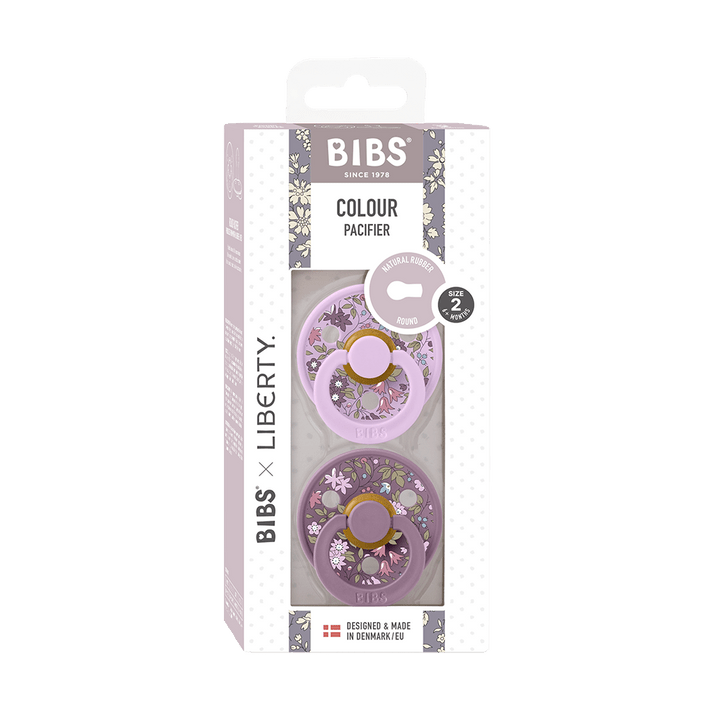 Bibs Baby Care BIBS Liberty Colour, Round 2 Pack - Size 2 (6-18M)