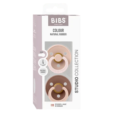 Bibs Baby Care Blush / Woodchuck BIBS Fusion Colour Size 1