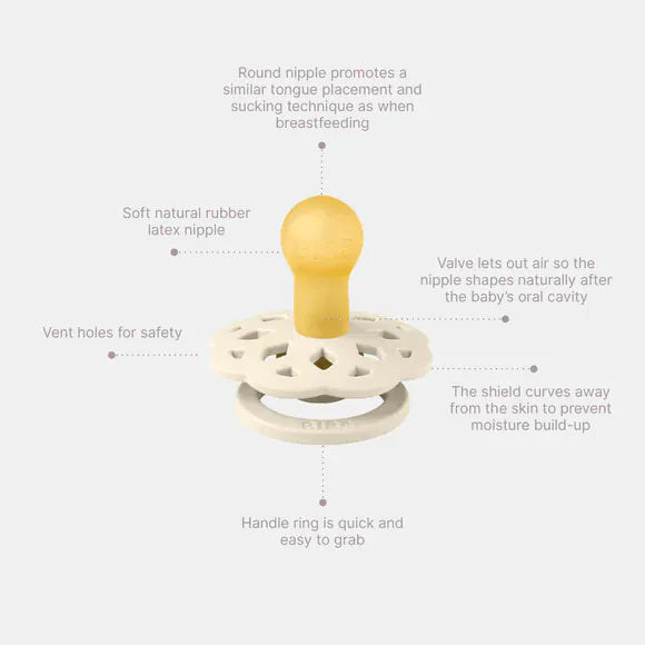 Bibs Baby Care Chloe Meadow/Ivory Mix BIBS Liberty Boheme - Size 1