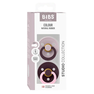 Bibs Baby Care Dusky Lilac/ Plum BIBS Fusion Colour Size 1