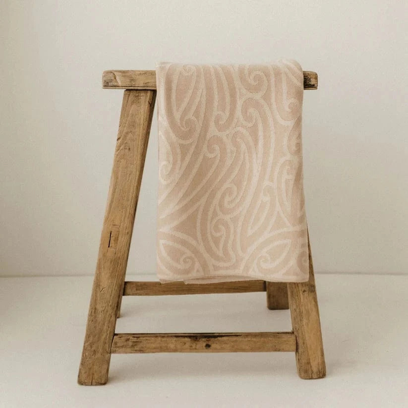 Bo & Ko Baby Accessory Blanket Mohimohi Woven Pēpi Blanket - Onepū