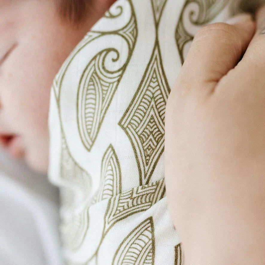 Bo & Ko Baby Accessory Blanket Te Pātiki Pēpi Wrap