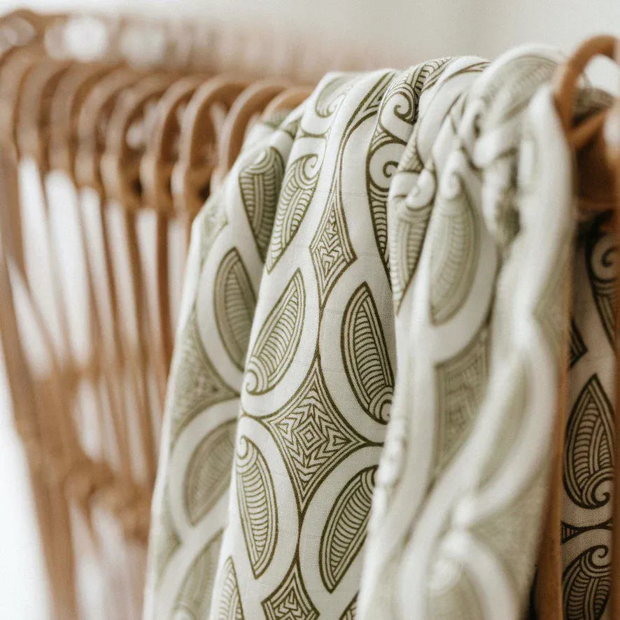 Bo & Ko Baby Accessory Blanket Te Pātiki Pēpi Wrap