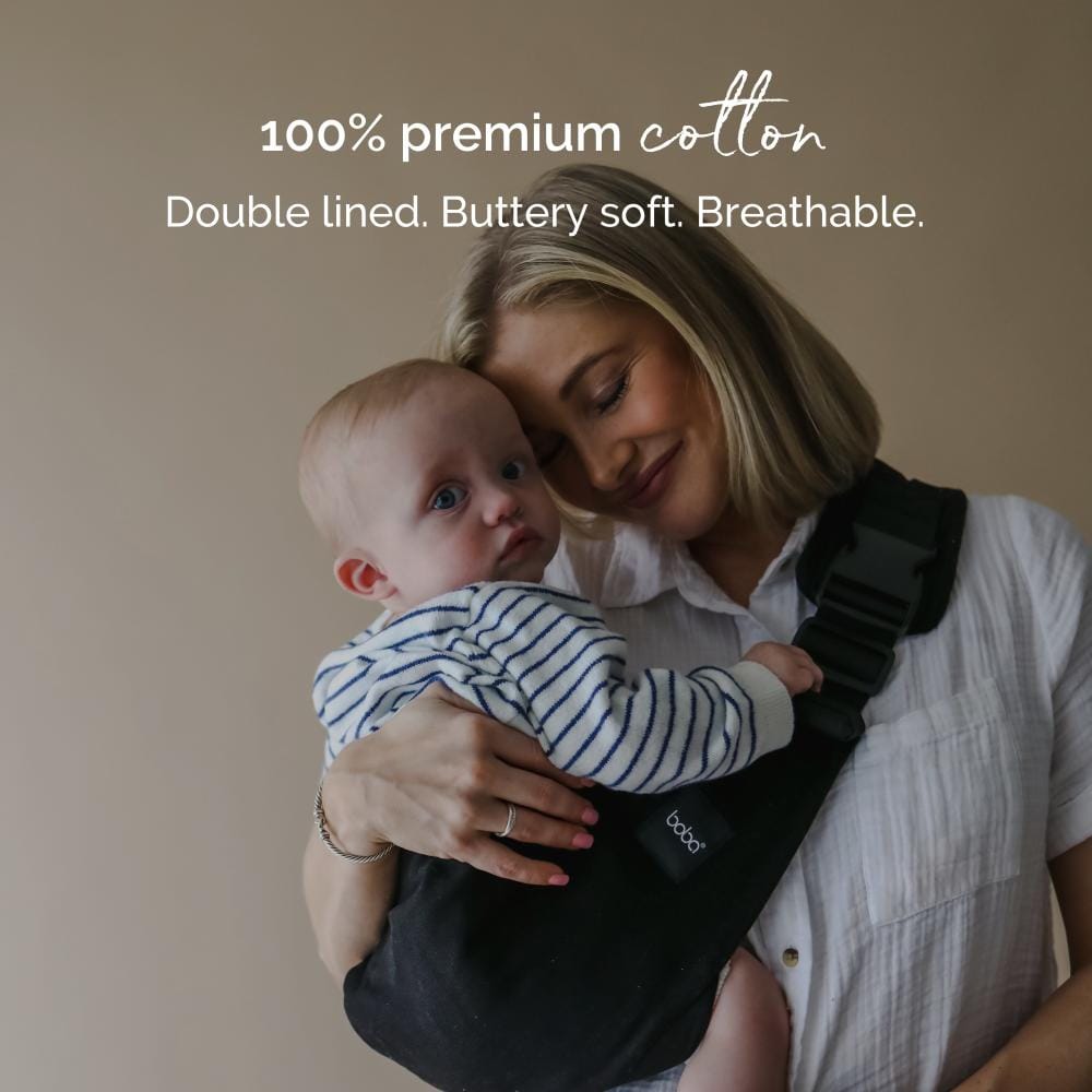 Boba Buddy toddler hip carrier accessory from Boba, designed for comfortable and secure carrying of young children.