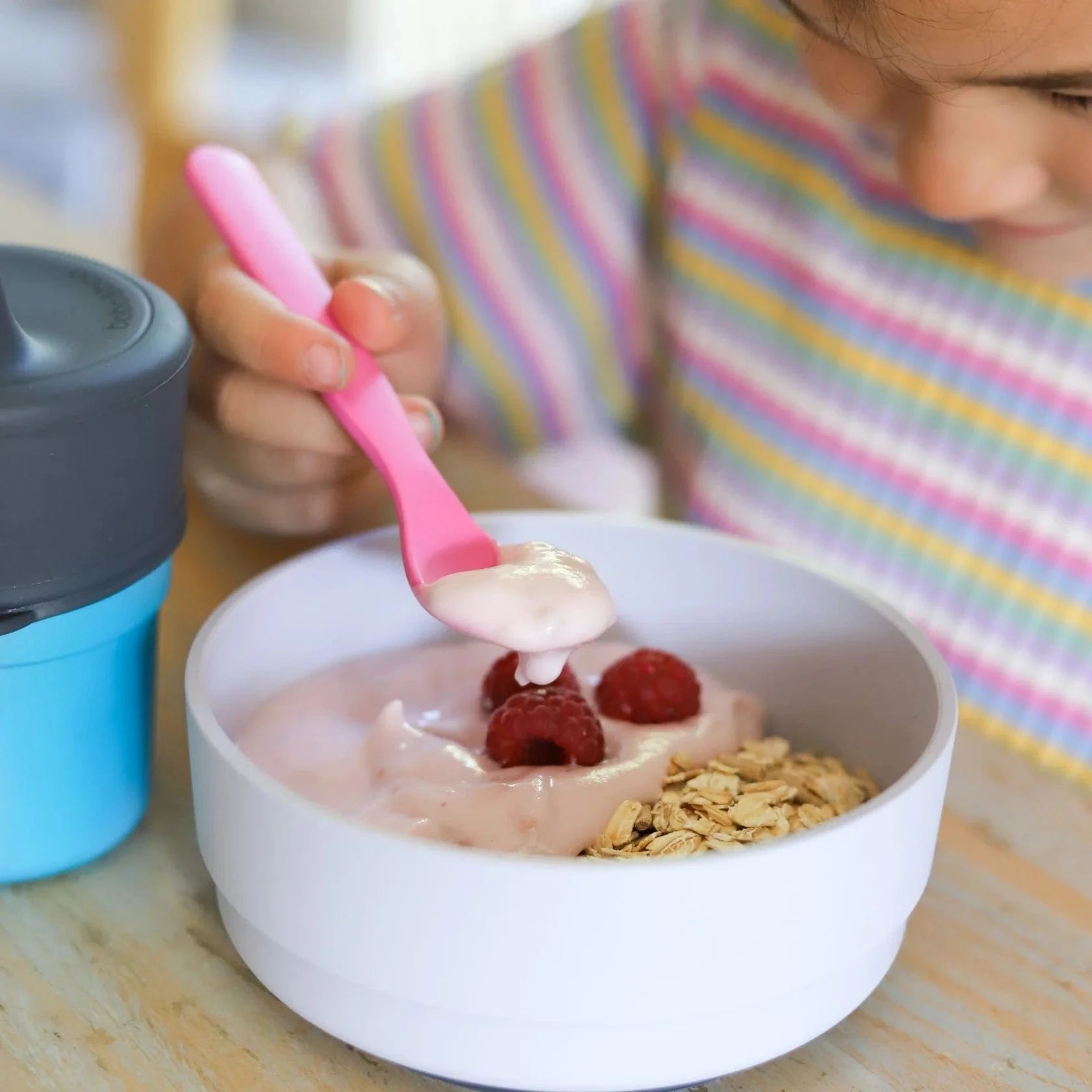 Bobo&Boo Accessory Feeding Plant Based Bowl - Grey