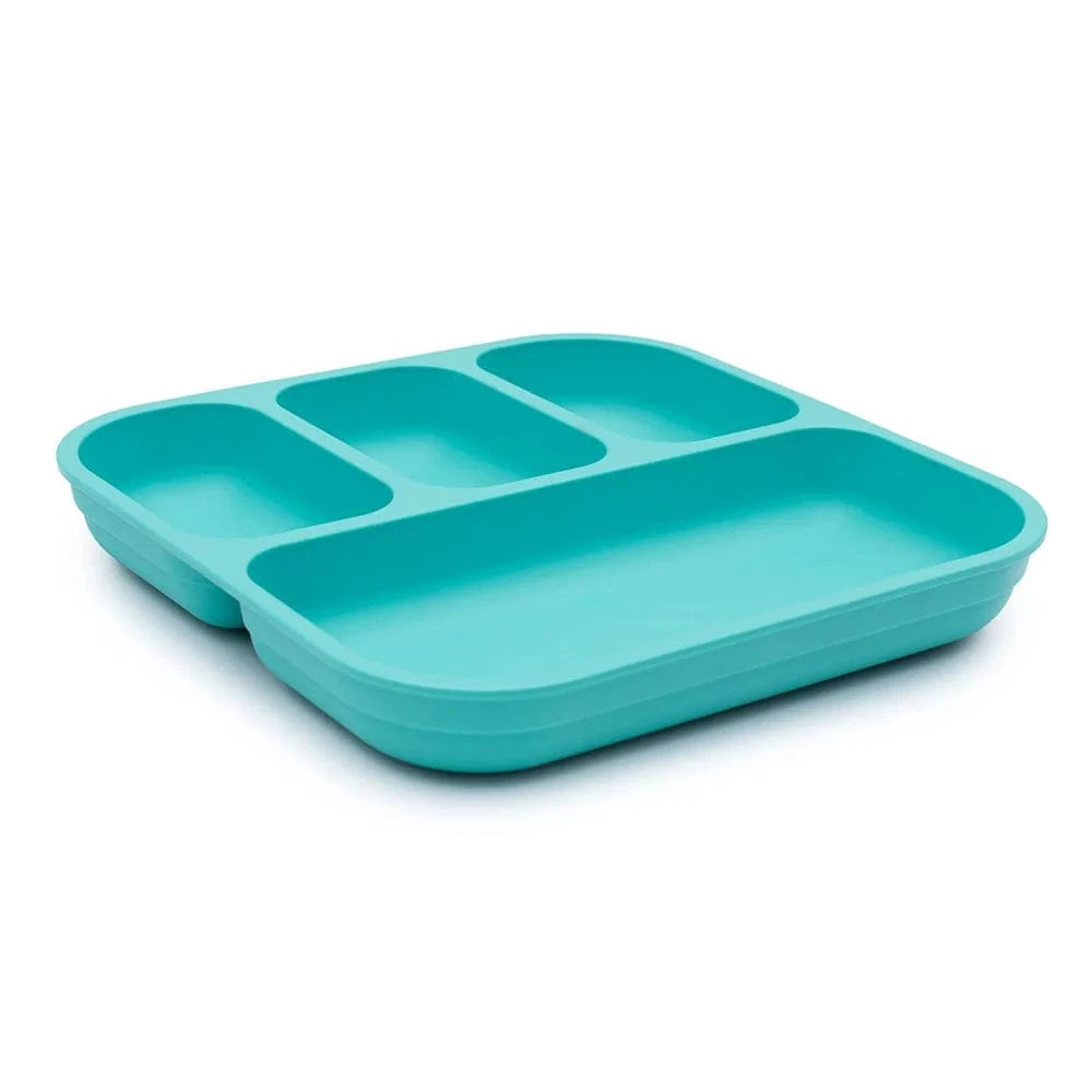 Bobo&Boo Accessory Feeding Plant Based Divided Plate - Green