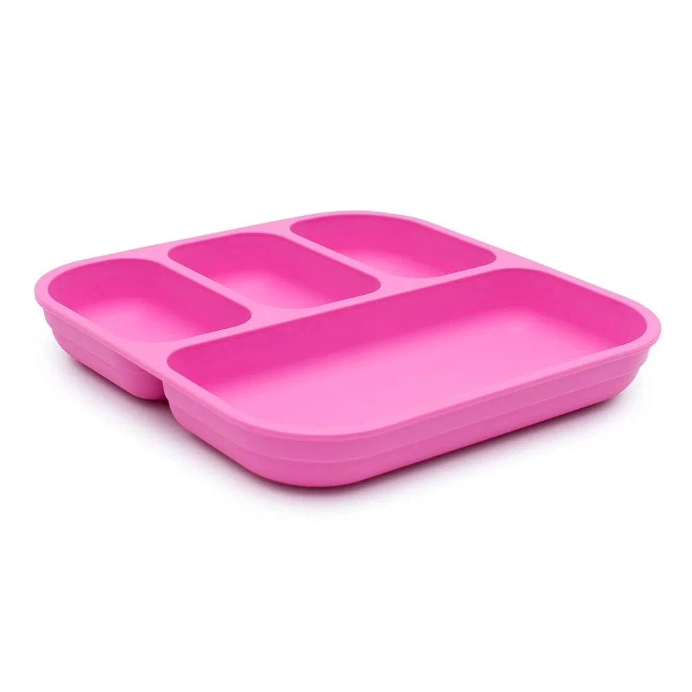 Bobo&Boo Accessory Feeding Plant Based Divided Plate - Pink