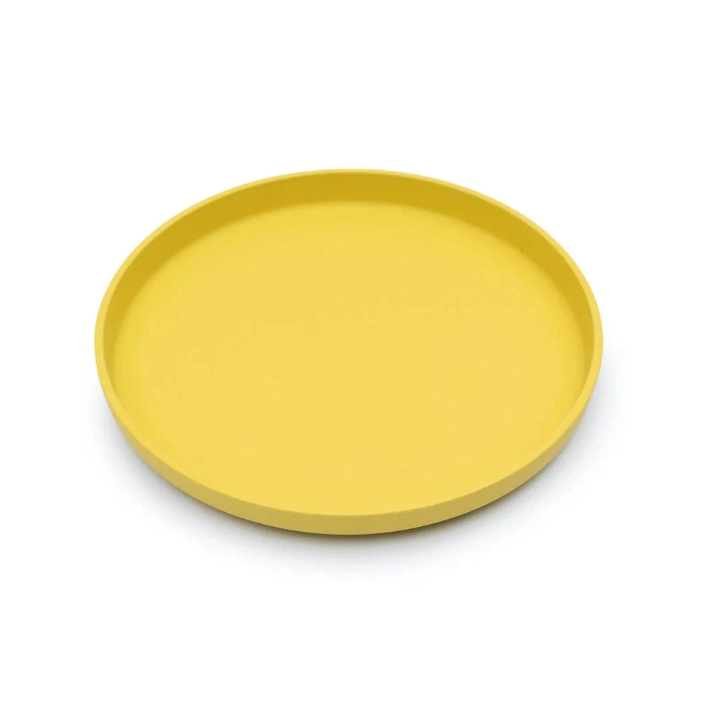 Bobo&Boo Accessory Feeding Plant Based Plate - Yellow